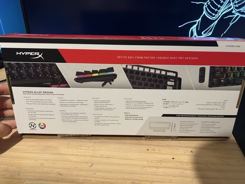 Hyperx Alloy 60 Origins Keyboard - Afbeelding 7 van 8