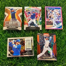 Lot 5 Kris Bryant Inserts Illumination Prizm Chicago Cubs A95