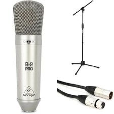 Behringer B-2 Pro Dual-diaphragm Condenser Microphone with Stand and Cable