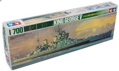 British Battleship King George V / 1:700 - Tamiya 77525