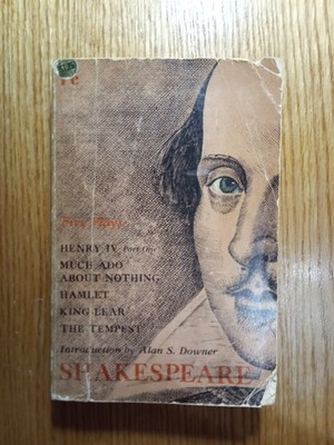 Shakespeare Five Plays Alan S. Downer 1964 Rinehart Editions Trade Paperback