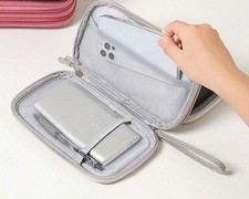 Sac Organisateur de Voyage pour Accessoires Électroniques Étui de Rangement Portable avec Comp