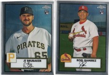 2021 TOPPS CHROME PLATINUM ANNIVERSARY  ROOKIES PICK YOUR CARD