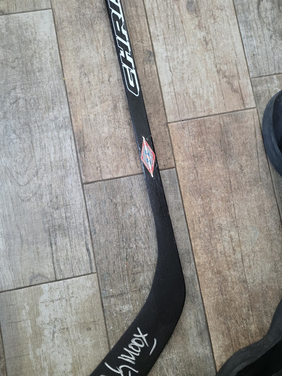 Authentic Andy Moog #35 Signed Hockey Stick Black Magic Fullsize