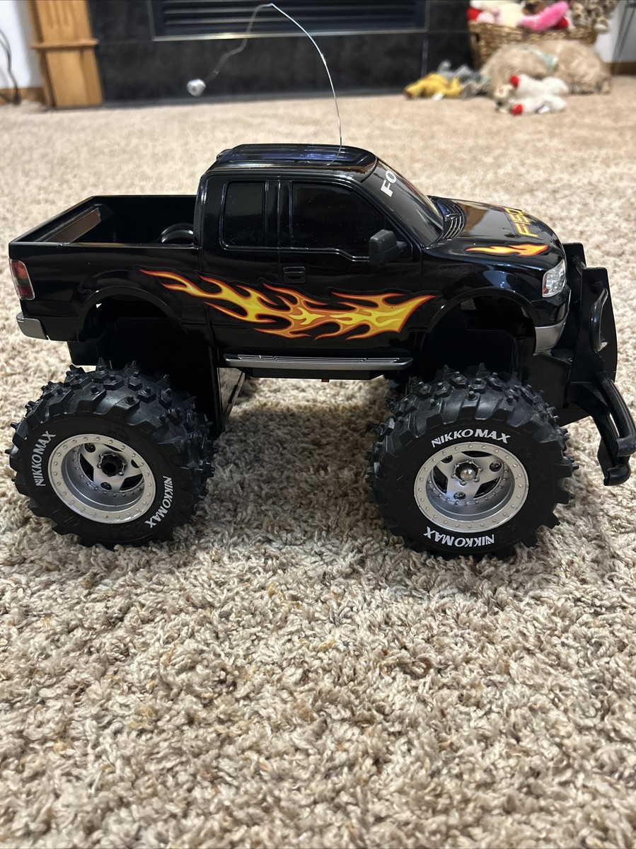 Black W/Flames Nikko Max Ford F-150 Remote Control Truck 27 Black W/Flames Nikko Max Ford F-150 Remote Control Truck 27