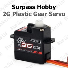 Surpass Hobby Digital Servo 2g Micro Plastic Gear for 1/24 Mini RC Car Plane UK!