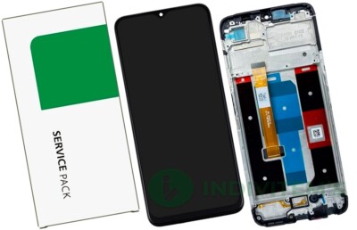Für Oppo Realme C35 RMX3511 Display Bildschirm LCD Service Pack Rahmen Original