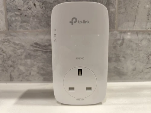 TP Link TL-PA8010P AV1300 Gigabit Passthrough Powerline Adapter Add On Single