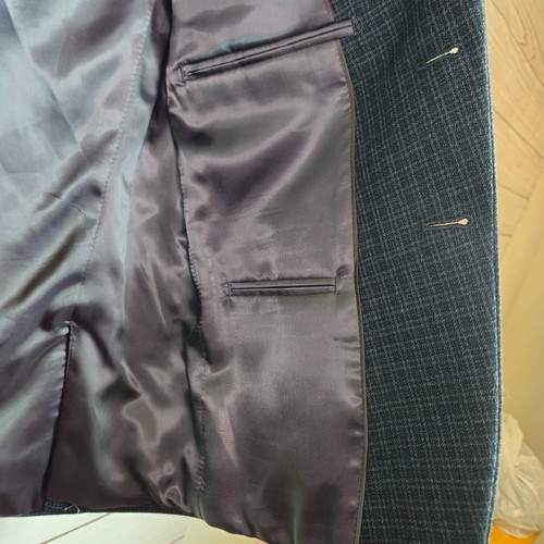 Boy's NWT Michael Kors Notched Collar Two Button Gray Blazer Size 12R - Picture 6 of 10