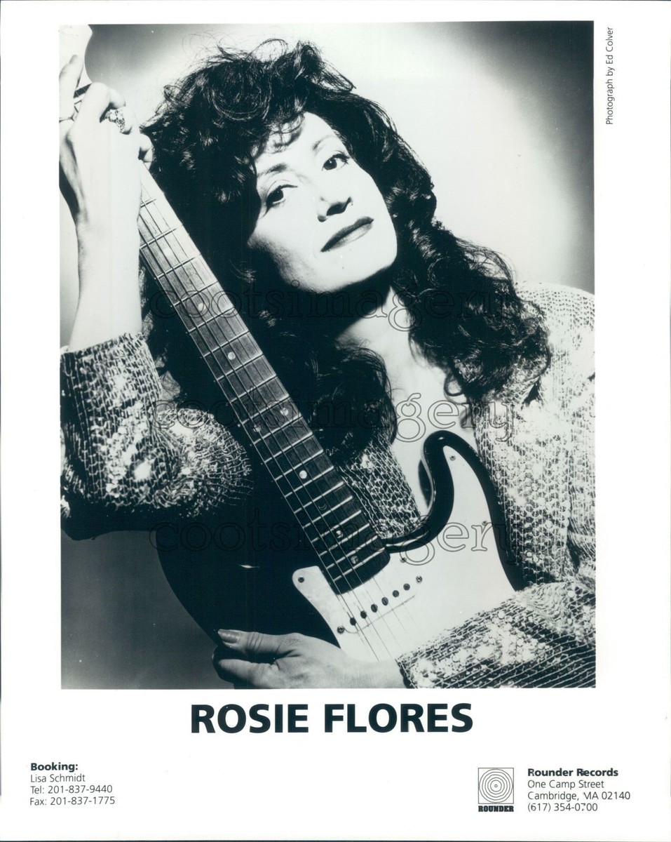 Press Photo Texas Country & Roots Music Singer Rosie Flores With