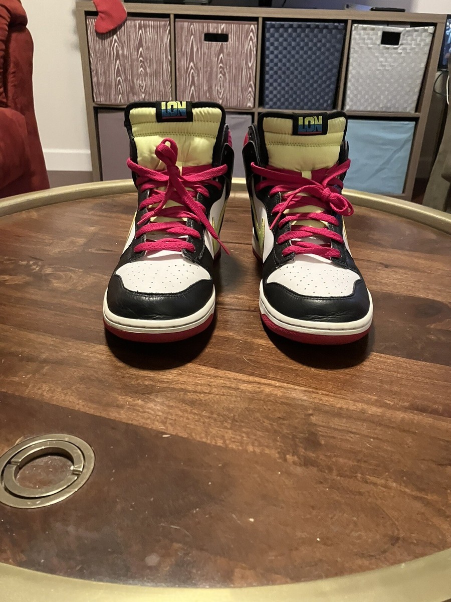 nike dunk high fireberry