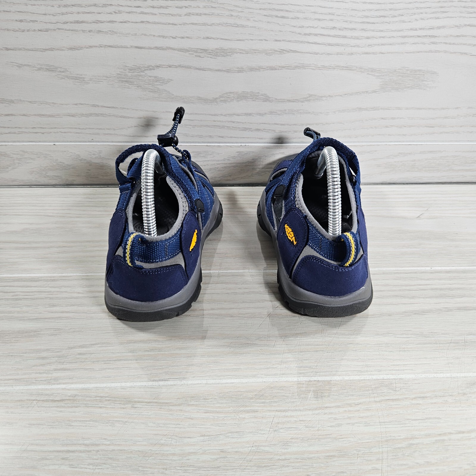 Scarpe Keen Uomo Taglia 6 US Donna 8 Blu Giallo Comode Impermeabili