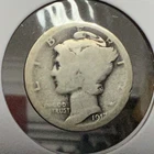 1917 SILVER MERCURY DIME BETTER COIN