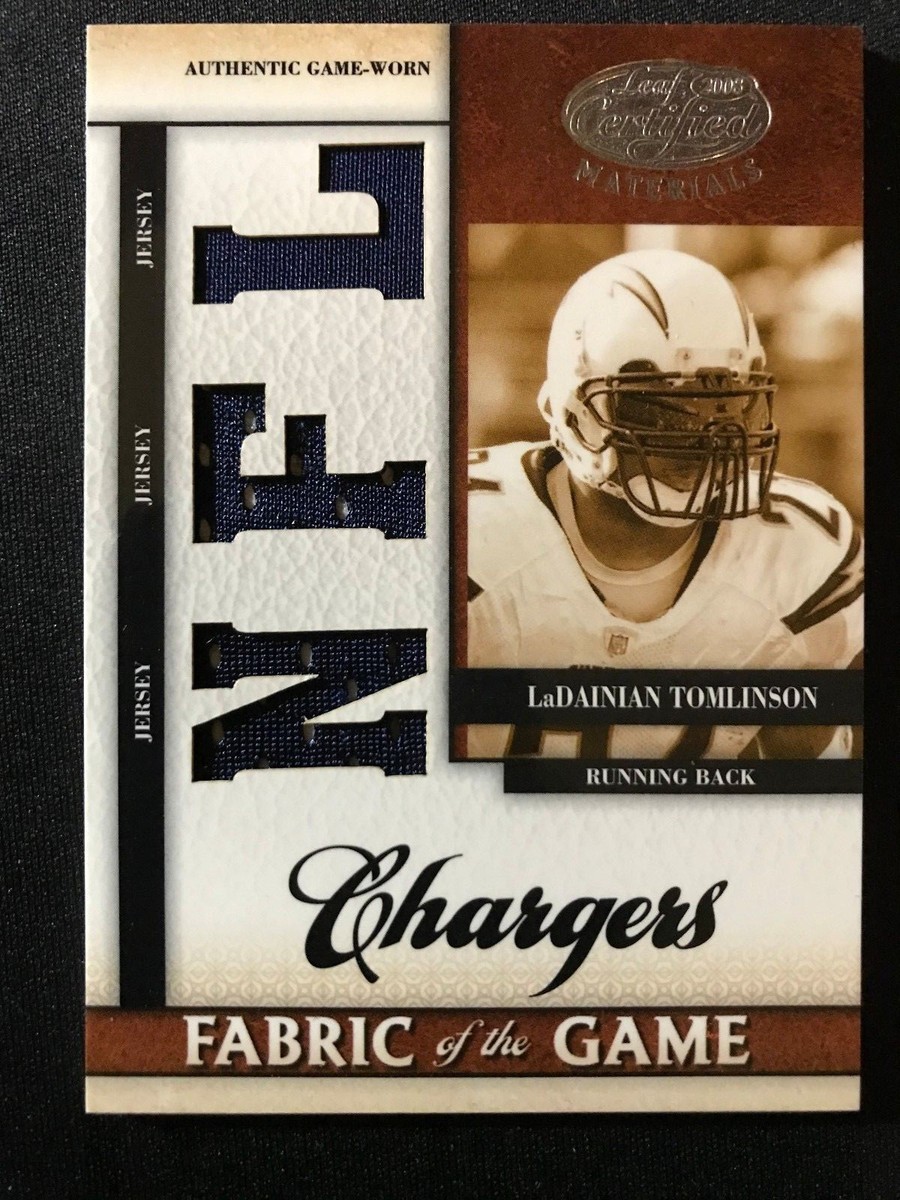 2008 Leaf Certified Ladainian Tomlinson Game Used Jersey Pants