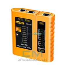 Networks Cable Tester Ethernet RJ45 RJ11 LAN Wire Telephone Cable Testing Tool E