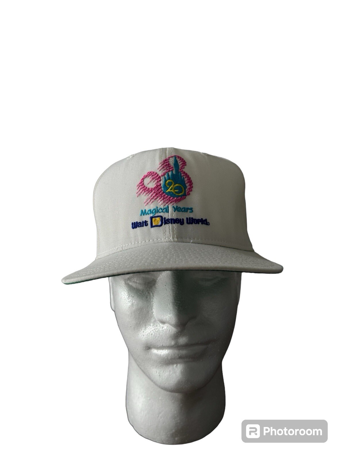 Vintage 1985 Walt Disney World 20th Anniversarry Mickey Mouse Snapback Hat Cap