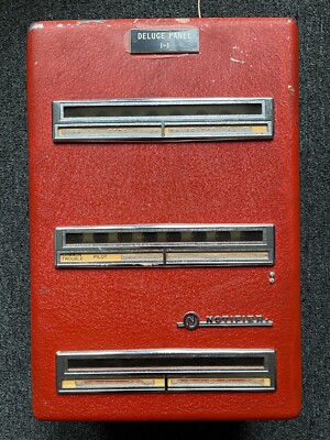 Notifier MD-4-12 Vintage Fire Alarm Control Panel 12 VDC USED TESTED SEE DESC A