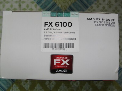 AMD FX-6100 3.3GHz Six CoreSocket A, Socket AM3+ CPU Processor