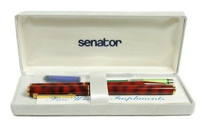 Senator Fountain & Rollerball Pen Set in Original Box