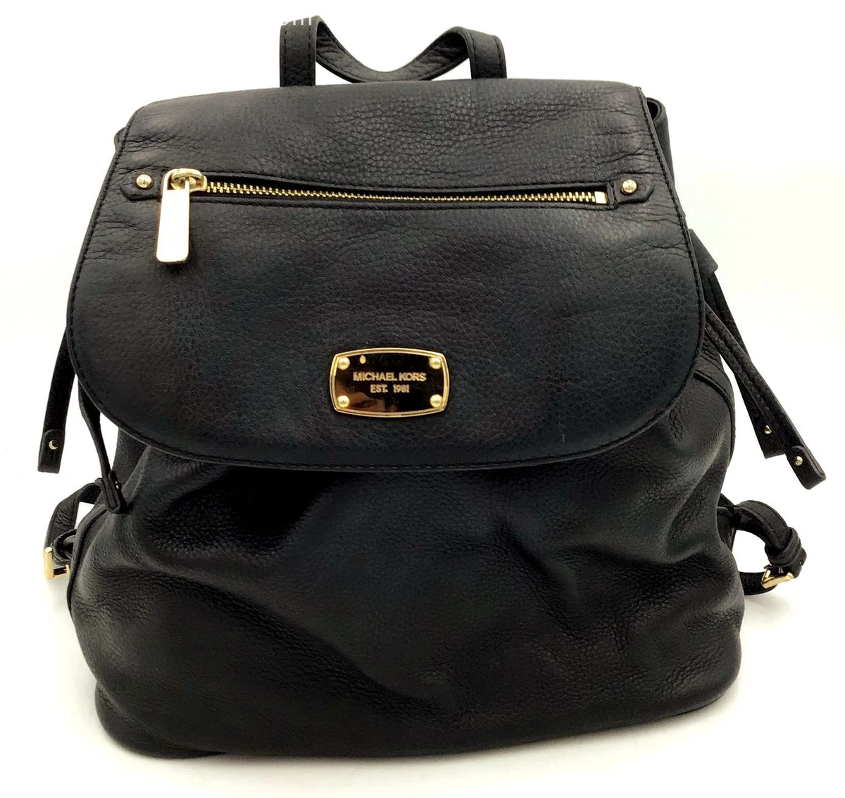 Michael kors bedford store backpack black