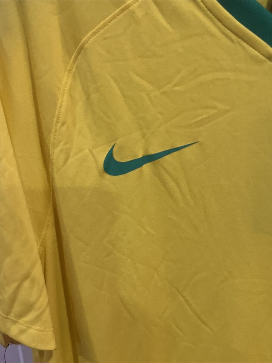 Brand Mew Official Nike Brazil CBF S/S Home Jersey (893853 Brand Mew Official Nike Brazil CBF S/S Home Jersey (893853