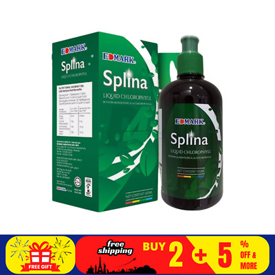 Splina Liquid Chlorophyll by Edmark Int'l. 500ml - Free Shipping