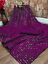 thumbnail 2 - Sequence Saree Georgette Sari Blouse Indian Wedding Party Wear Designer Clothing