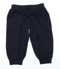 Guodil Damen Sweatshorts blau Baumwollmischung Größe M Reg