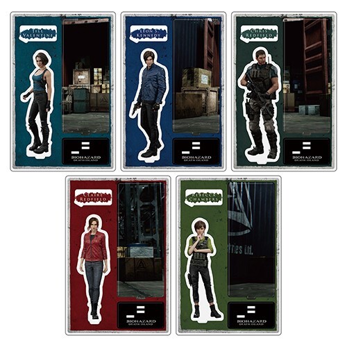 BIOHAZARD Resident Evil Death Island acrylic stand collection