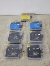 Compatible LC61BK LC11 LC38 LC980 LC990 Brother Lot Of 7