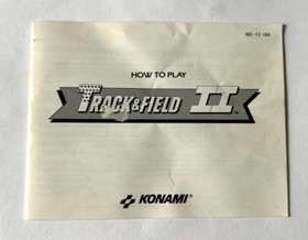 Track & and Field II 2 Nintendo Entertainment System NES Konami 1988 CIB