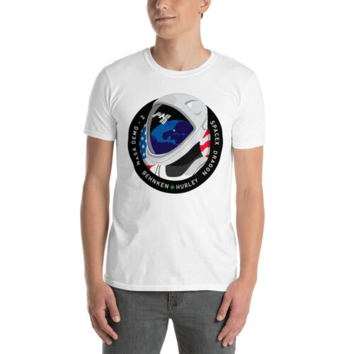 Mission Patch Crew Dragon Demo-2 NASA Spacex T-Shirt | US Space Force - Picture 3 of 13