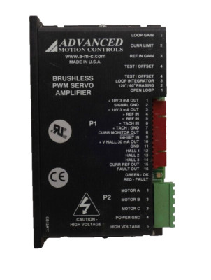 Advanced Motion Controls BP X04  Brushless PWM Servo Amplifier | B12A6L-SE1
