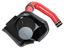 Ares Heat Shield Air Intake Kit Dry Filter for Challenger/Charger/300 3.6 V6 Red