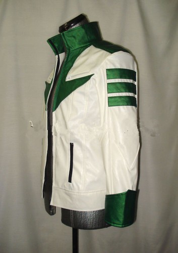 Teaser Jacket Space Battleship Yamato Teaser Cosplay Jacket GreenStripe Custom-Made ...