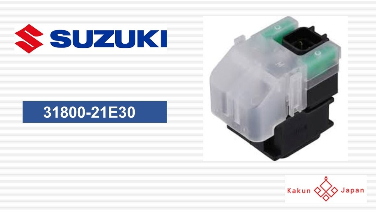 Suzuki OEM 31800-21E30 Boulevard Starter Relay Solenoid | eBay