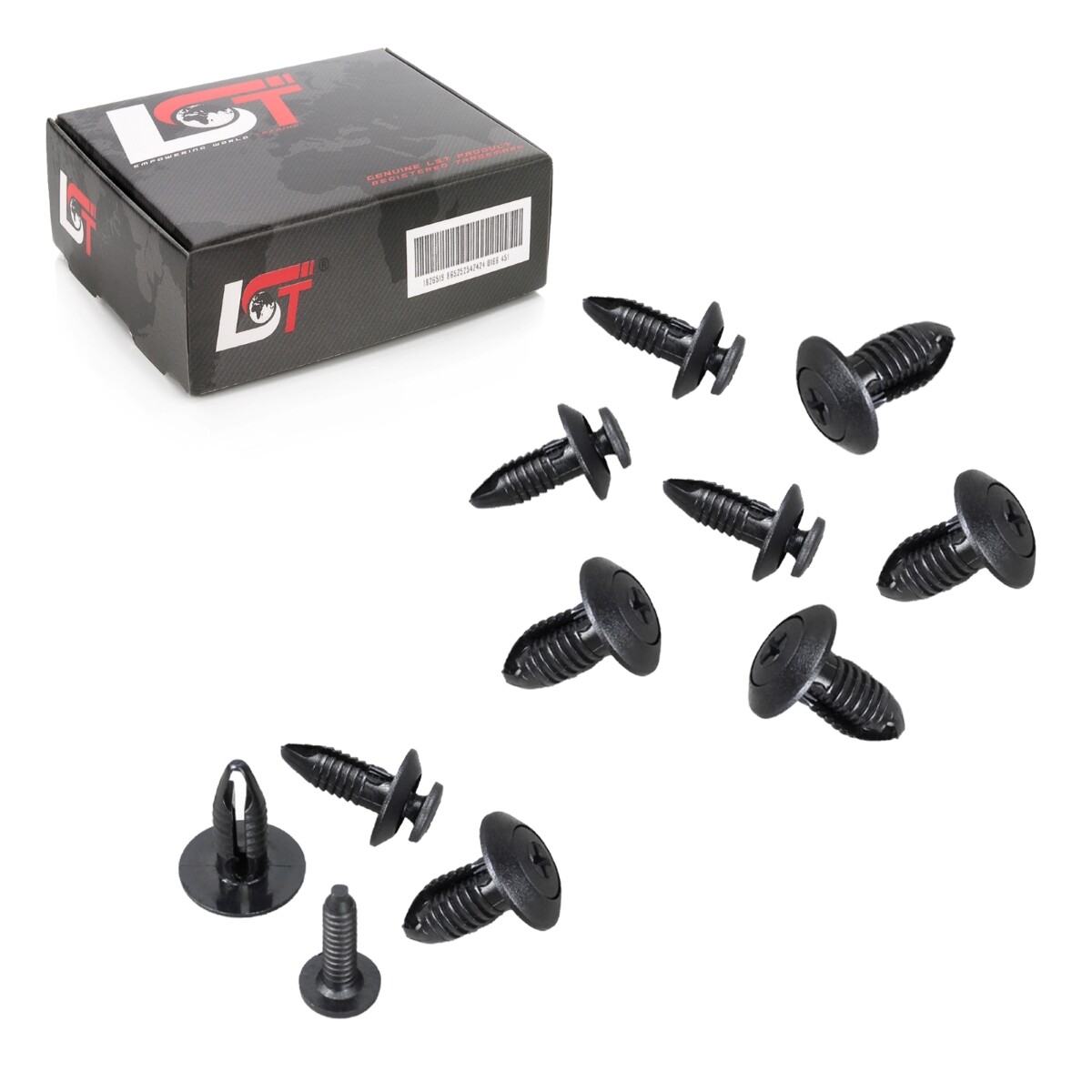 10x Dashboard Instrument Panel Mounting Clips for OPEL Ø 6.5mm