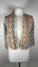 Vintage Glentex Rainbow 1960's knit sweater