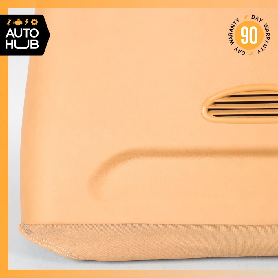 07-12 Mercedes R230 SL550 SL55 AMG Cubierta trasera asiento pasajero derecho marrón OEM 78k Foto 2 de 4