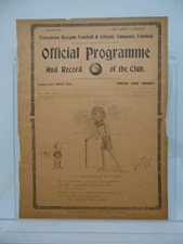 TOTTENHAM HOTSPUR  Res v. FULHAM.01.05.1920 ALMOST VERY   GOOD  CONDITION