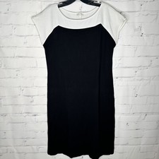 Talbots Small Black & White Dress