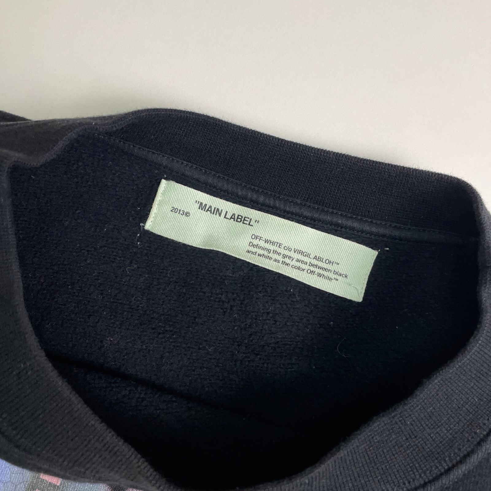 Off-White vampire seeing things crewneck - image 2