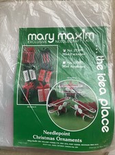 Mary Maxim exclusive needlecraft kit 27389 mini packages 8 Christmas ornaments