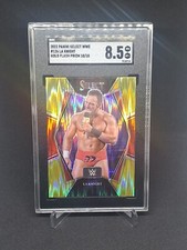 2022 Panini Select WWE LA Knight #126 Gold Flash Prizm 10/10 SGC 8.5 YEAH WWE
