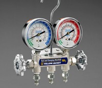Yellow Jacket 40193 Manifold And Gauges W/ Three Nha 48 Hoses Yellow Jacket 40193 Manifold And Gauges W/ Three Nha 48 Hoses