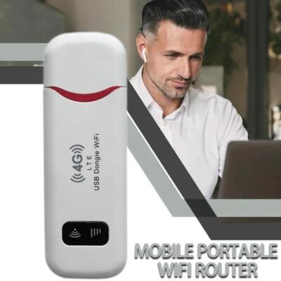 Wireless 4G LTE Router Entsperrt USB Dongle Modem MobileBreitband WIFI SIM Karte