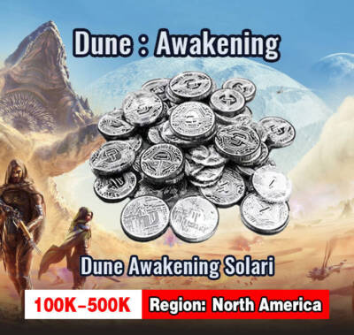 Dune Awakening Solari Currency 1000k - 5000k=5M Cheap SOLARIS (All Server NA) 