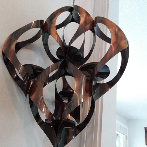 Copper Votive Chandelier READ - Picture 5 of 12