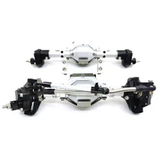 For Axial SCX10 II 90046 90047 313mm Wheelbase RC Car Front&Rear Portal Axle Set