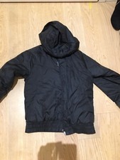 Reebok Black Hooded Puffer Jacket 